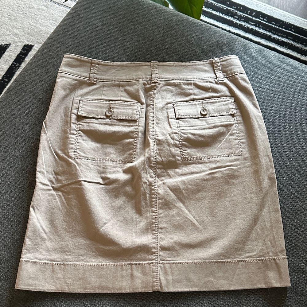 NEW Loft Gray/Tan Women's Straight Skirt - Picture 10 of 10